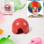 Small Plastic Joker Clown Nose toy (1 Pc Mix Color Design) - Image 2