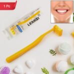 Six-Sided Soft Toothbrush Anti-Bacterial Gentle Gum Care (1 Pc Mix Color) - Image 2
