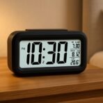 Digital LCD Alarm Clock with Backlight (1 Pc)