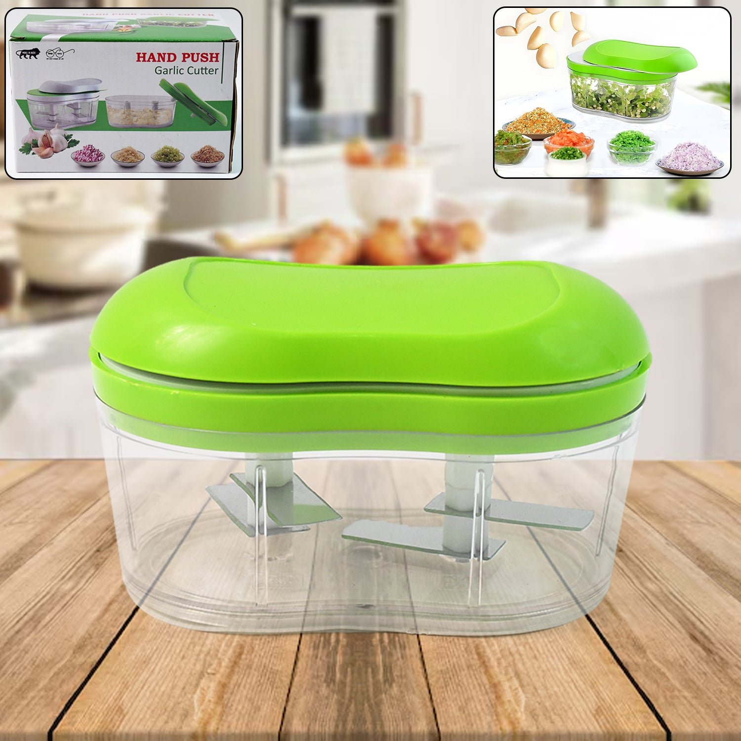 01_de989647-0cf8-4aa7-b72f-d1374af8cc98.jpg Manual Hand Push Garlic Cutter & Vegetable Chopper (1 pc) - Image 1