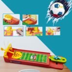 Mini Table Top Finger Football Game | Desktop Indoor Fun Game for Kids & Adults | Family & Office Entertainment Toy - Image 2