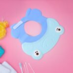 Baby Silicone Shower Cap Adjustable Bath Visor for Infants Toddlers (1 Pc Small) Eye Ear Protection Hat for Tear-Free Shampoo Time - Image 3