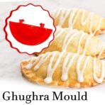 4 Pcs Plastic Red Kitchen Tool Mould Dough Press - Image 3