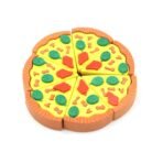 3D Pizza Slice Erasers ? Fun Colorful Stationery for Kids & Adults