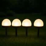 Dome Solar Garden Light Set (4 Pc)