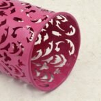 Metal Mesh Pen Holder for Office Desk | Black Grid Pen Stand | Desk Organizer for Stationery & Supplies (1 Piece) - Image 3