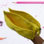 Double Pocket Zipper Pouch Large Capacity, Reusable, Washable Stationery  Travel Case for Boys  Girls (2 Pocket) - Image 4