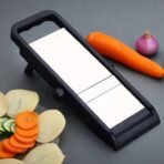 Adjustable Stainless Steel Plastic Slicer Multipurpose Potato, Onion Slicer and Grater for Effortless Slicing, Shredding, and Dicing (1 Pc) - Image 5