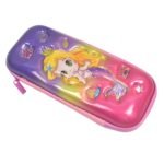 3D Zipper Compass Box, Pencil Box (1 Pc)