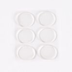 Silicone Shoe Insoles Pads, Mat Silicone Heel Pads (1 Pair)