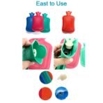 Rubber Hot Water Heating Bag: Comfortable and Effective Pain Relief for Cramps, Aches, and Tension - Image 4