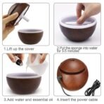 Ultrasonic Aromatherapy Humidifier USB Desktop (130 ML 1 Pc) - Image 4