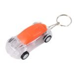 LED Keychain Light in Car Shape Mini Torch Keyring (1 Pc, Random Color)