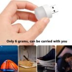 USB LED LAMP Night Light, Mini Portable for PC and Laptop (5 pcs Set Mix Color) - Image 5
