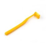 Six-Sided Soft Toothbrush Anti-Bacterial Gentle Gum Care (1 Pc Mix Color)