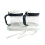 Multipurpose Pickle Container with Lid Leak-Proof, Airtight Jar for Pickles, Spices Condiments