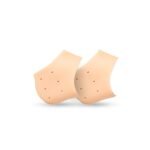 Anti-Crack Silicon Gel Heel Moisturizing Socks Foot Care Solution for Men Women with Hydrating Gel for Cracked Heels