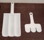 Small Multifunction Fritters Maker - Creative Fritters Scoop Multi-Function Ball Maker | Portable Maker for Making Cake Balls, Ice Cream Spoon, Doughnut, Hand Cutting Scoop(2pc Set) - Image 3