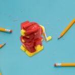 Teddy Shaped Pencil Sharpener Machine ? Hardiness Steel Cutter & Removable Tray ? Kids Return Gift - Image 4