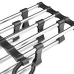 Adjustable Pants Hanger Organizer Versatile and Efficient Hanger for Organizing Trousers, Jeans, and More
