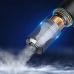 Vacuum Cleaner Dust Collection 2 in 1 Car High-Power Handheld Wireless Home Car Dual-use Portable USB Rechargeable Mini Car Vacuum for Vehicle, Home and Offic - Image 3